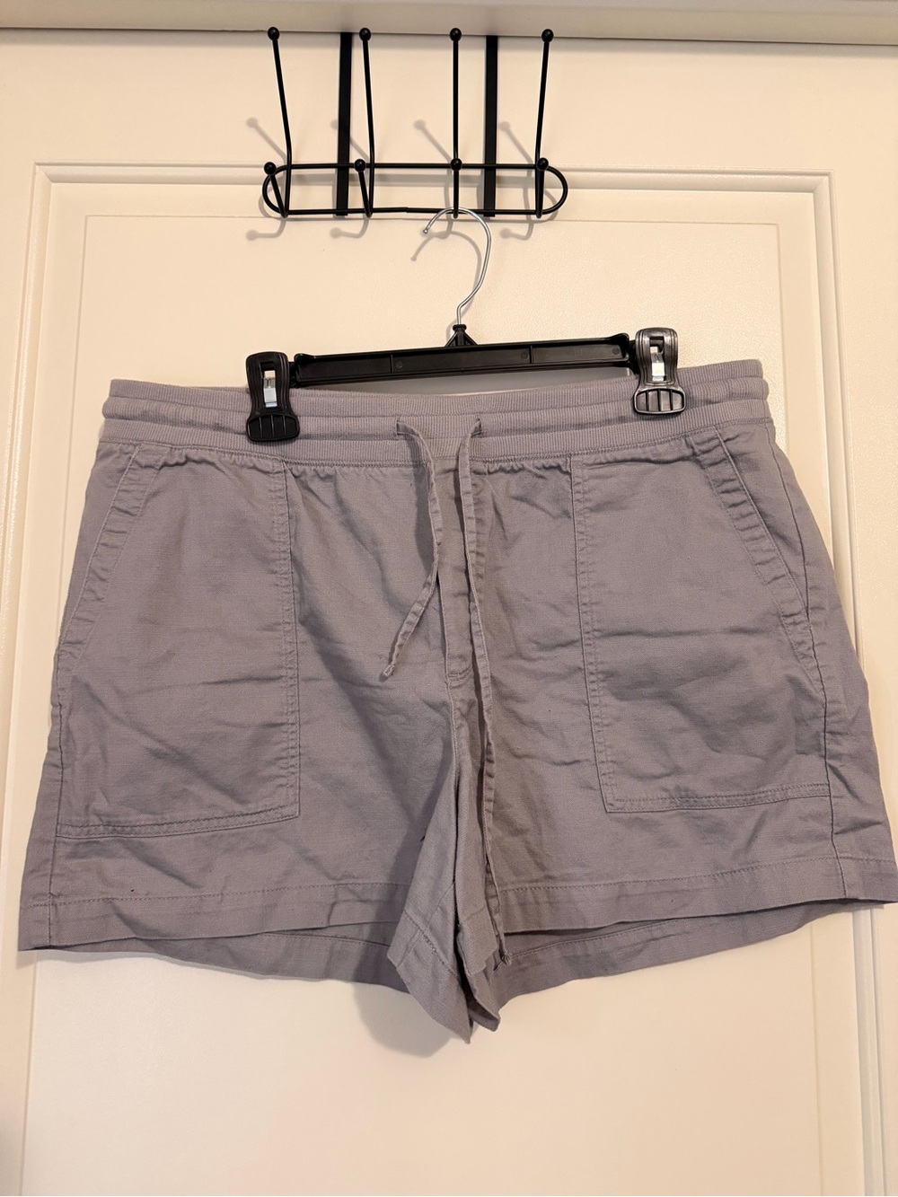 GAP Gray Drawstring Cargo Shorts